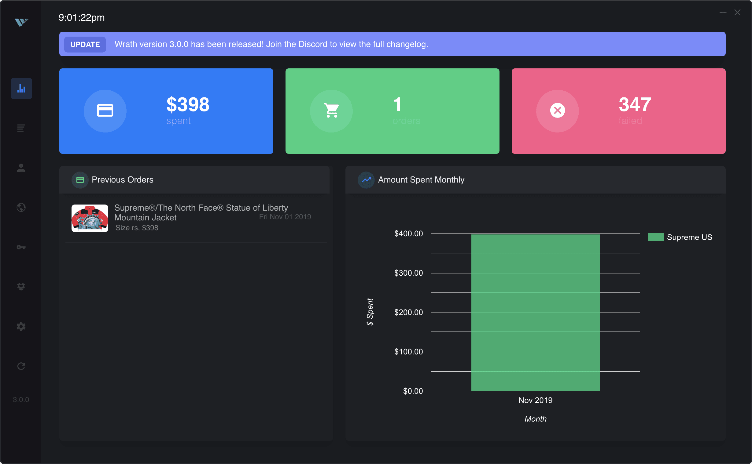 Wrath Dashboard thumbnail